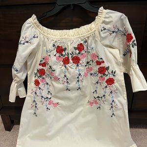 H&M off the shoulder dress